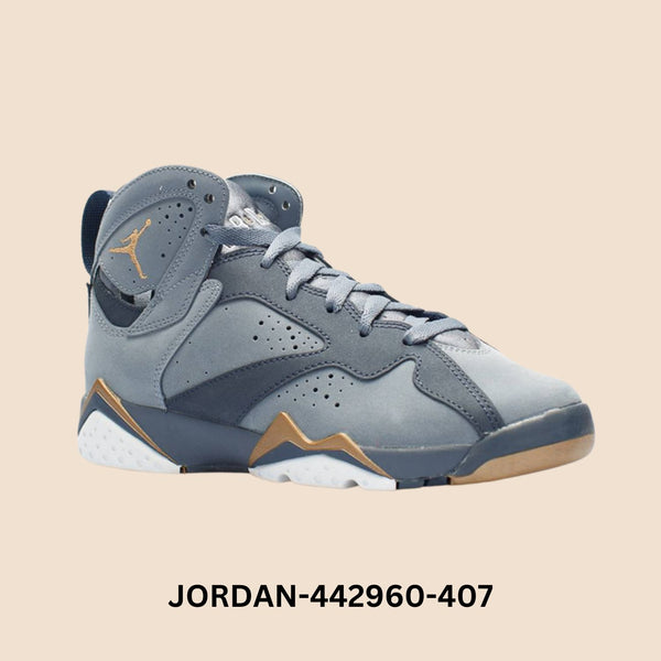 Air Jordan 7 Retro GG "Blue Dusk" Grade School Style# 442960-407