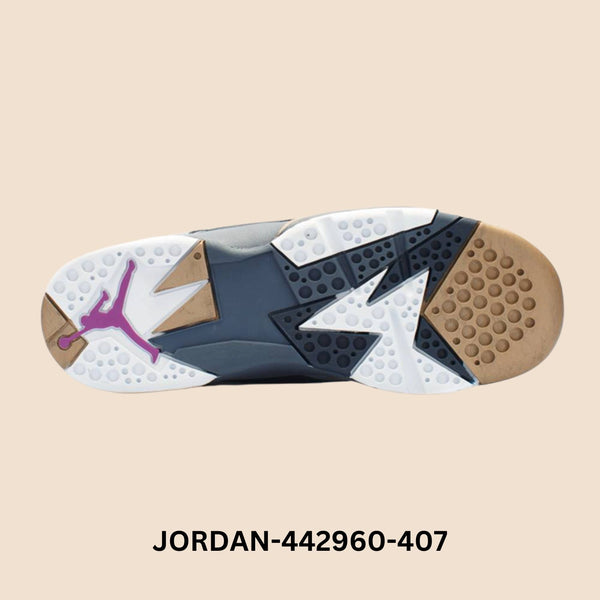 Air Jordan 7 Retro GG "Blue Dusk" Grade School Style# 442960-407
