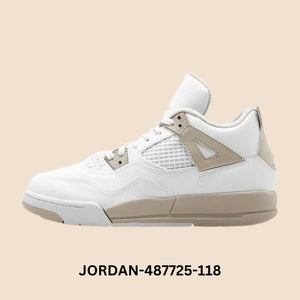 Air Jordan 4 Retro "Linen" Pre School Style# 487725-118