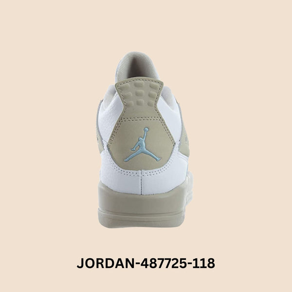 Air Jordan 4 Retro "Linen" Pre School Style# 487725-118