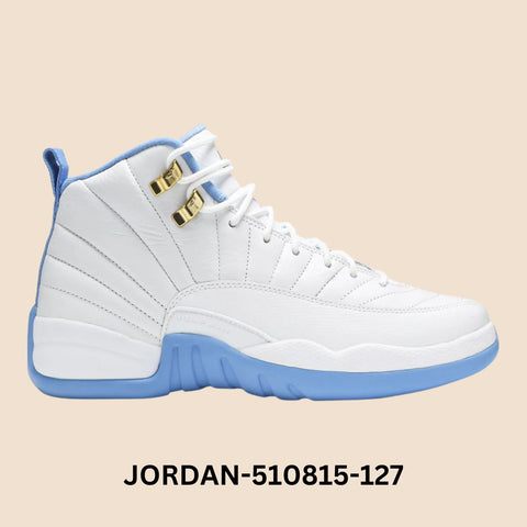 Air Jordan 12 Retro GG "University Blue" Grade School Style# 510815-127