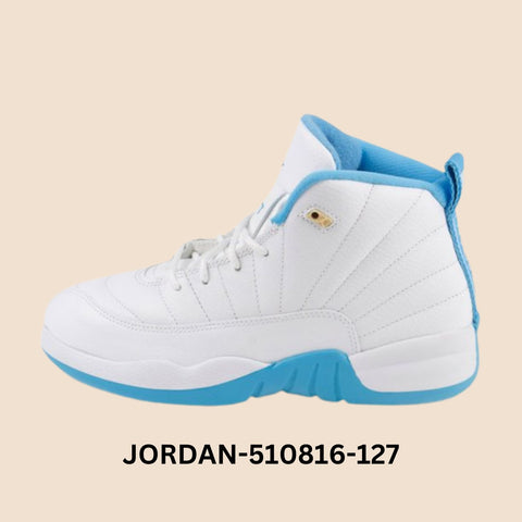 Air Jordan 12 Retro GP "University Blue" Little Kids Style# 510816-127