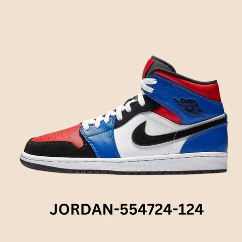 Air Jordan 1 Retro "Mid Top 3" Men's Style# 554724-124