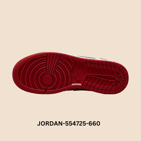 Air Jordan 1 Mid "Reverse Bred" Grade School Style# 554725-660