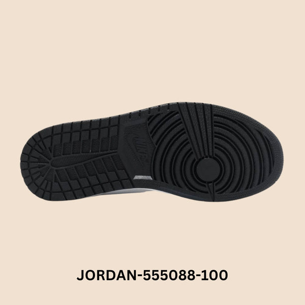 Air Jordan 1 Retro High OG "White Perforated" Men's Style# 555088-100