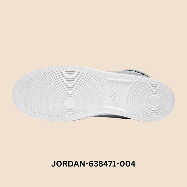 Air Jordan 1 KO High Quilted "Pure Platinum" Men's Style# 638471-004
