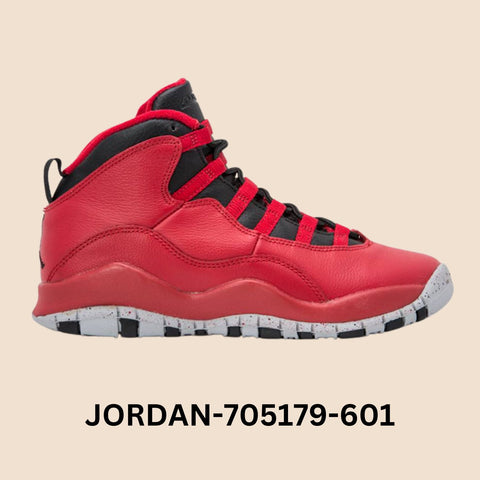 Air Jordan 10 Retro "BULLS OVER BROADWAY" Grade School Style# 705179-601