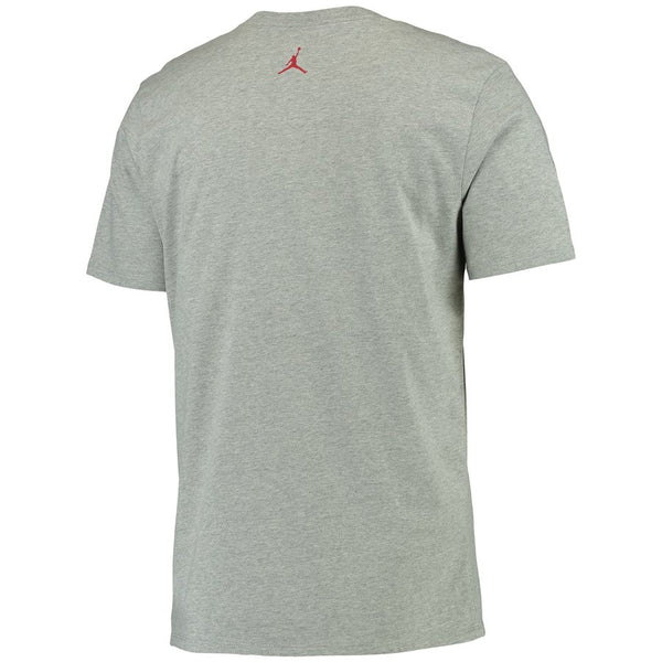 Men's Jordan Grey Dub Zero 1 T-Shirt#801586-063
