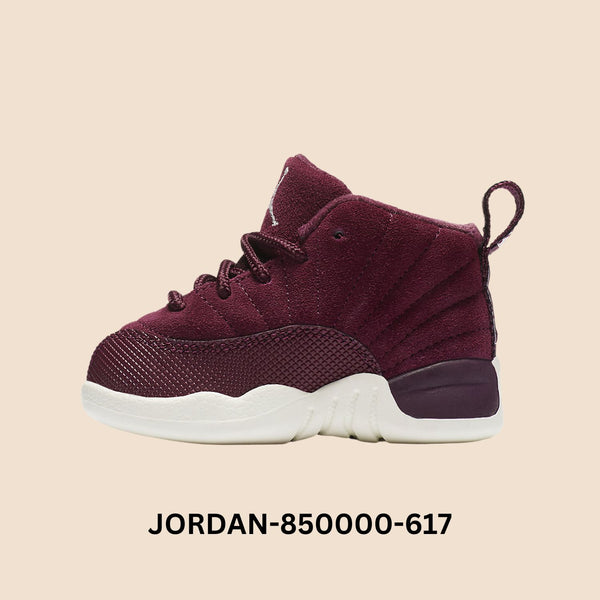 Air Jordan 12 Retro "Bordeaux" Toddlers Style# 850000-617