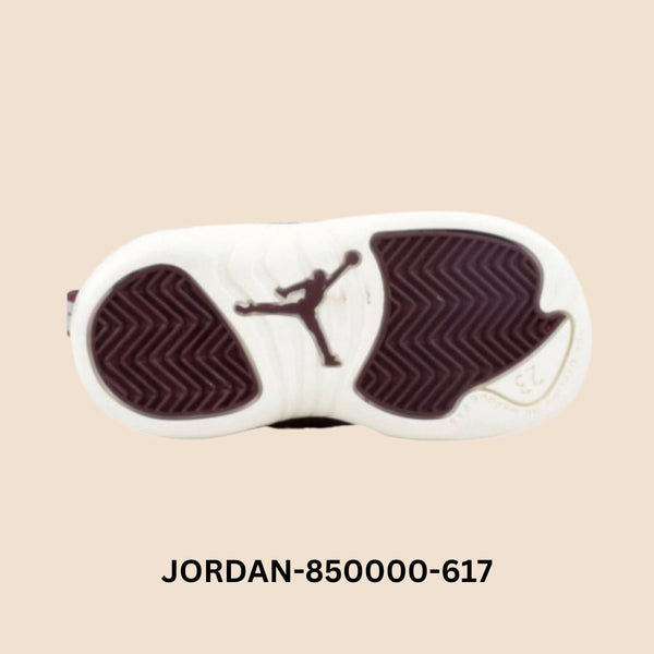 Air Jordan 12 Retro "Bordeaux" Toddlers Style# 850000-617