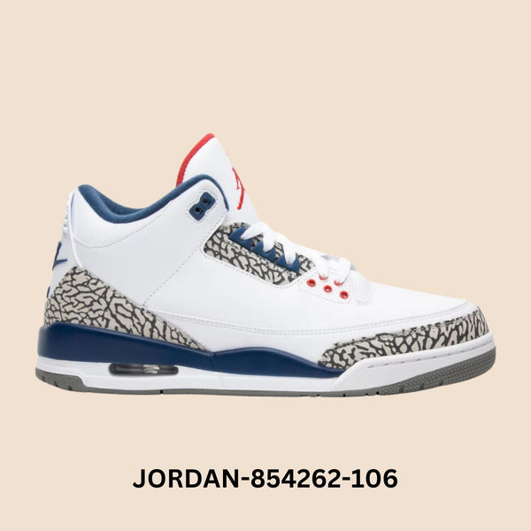 Air Jordan 3 Retro OG "True Blue" Men's Style# 854262-106