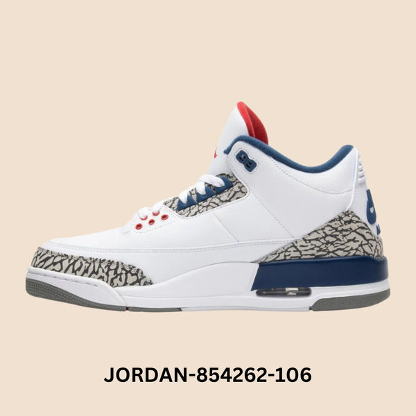 Air Jordan 3 Retro OG "True Blue" Men's Style# 854262-106
