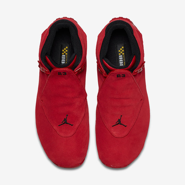 Air Jordan 18 Retro Red Basketball Shoes Men's Style #AA2494-601