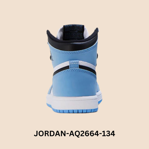 Air Jordan 1 Retro High OG "University Blue" Pre School Style# AQ2664-134
