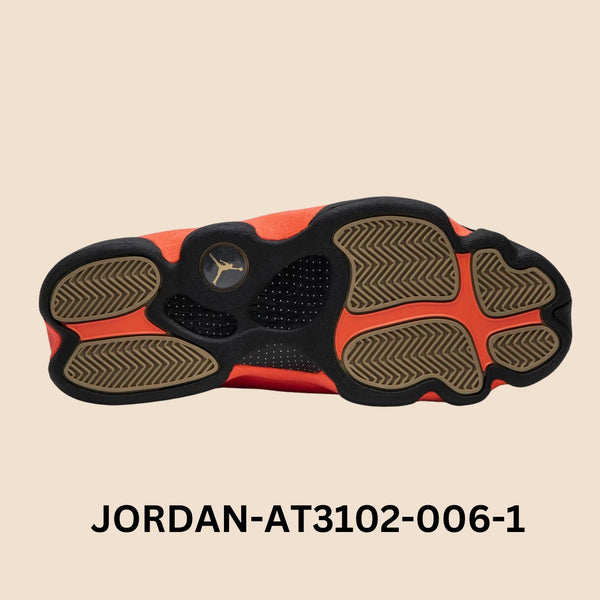 Air Jordan 13 Retro Low "Infra-Bred" X CLOT Men's Style# AT3102-006