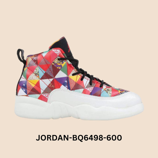 Air Jordan 12 Retro "Chinese New year" Pre School Style# BQ6498-600
