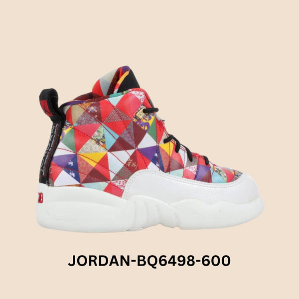 Air Jordan 12 Retro "Chinese New year" Pre School Style# BQ6498-600