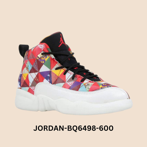 Air Jordan 12 Retro "Chinese New year" Pre School Style# BQ6498-600