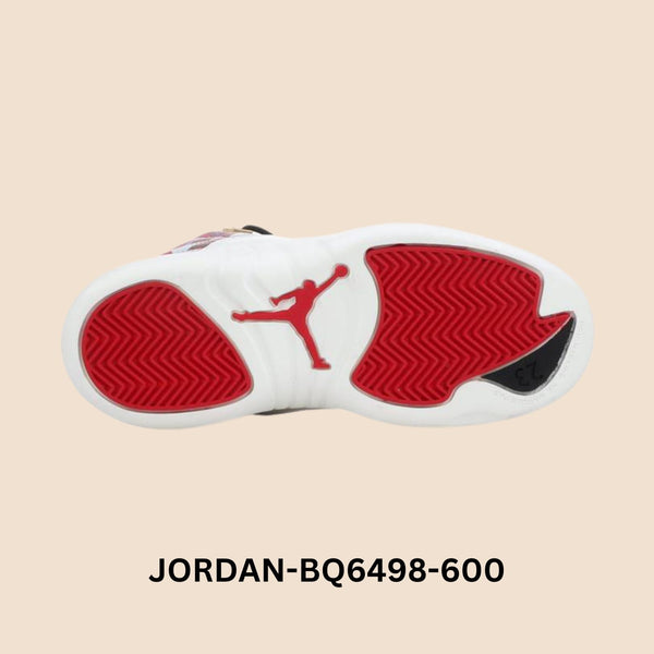 Air Jordan 12 Retro "Chinese New year" Pre School Style# BQ6498-600