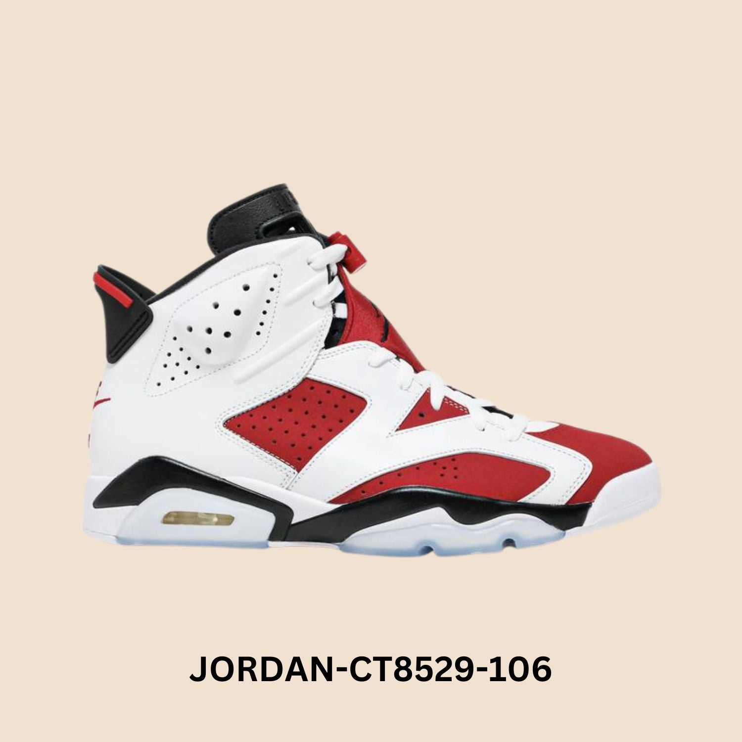 Air Jordan 6 Retro "Carmine" Men's Style# CT8529-106