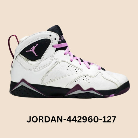 Air Jordan 7 Retro "FUCHSIA GLOW" Grade School Style# 442960-127