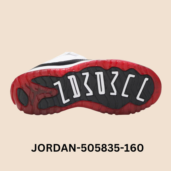 Air Jordan 11 Retro Low "Concord Bred" Pre School Style# 505835-160