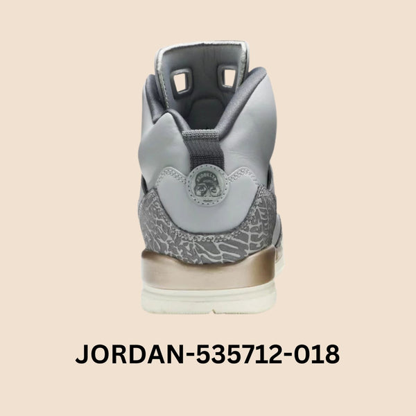 Jordan Spizike  "Wolf Grey" Grade School Style# 535712-018