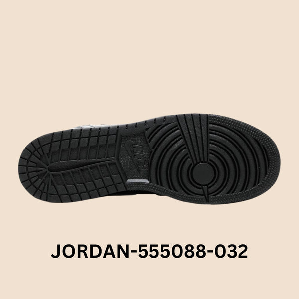 Air Jordan 1 Retro High OG "Black Metallic Gold" Men's Style# 555088-032