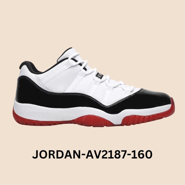 Air Jordan 11 Retro Low "Concord Bred" Men's Style# AV2187-160