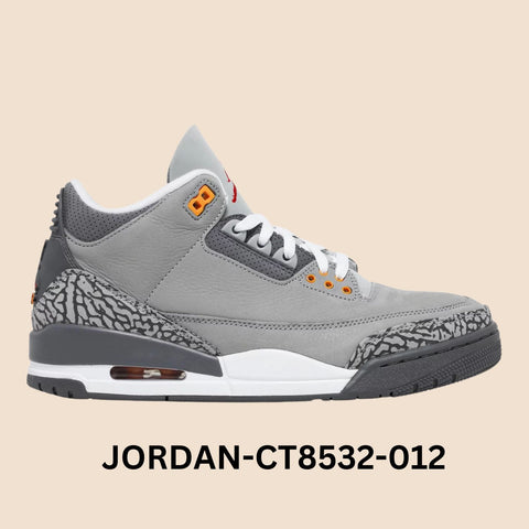 Air Jordan 3 Retro "Cool Grey" Men's Style# CT8532-012