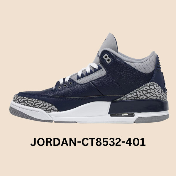 Air Jordan 3 Retro "GEORGETOWN" Men's Style# CT8532-401