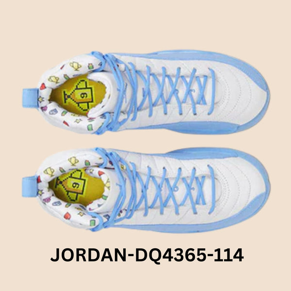 Air Jordan 12 "Emoji" Grade School Style# DQ4365-114