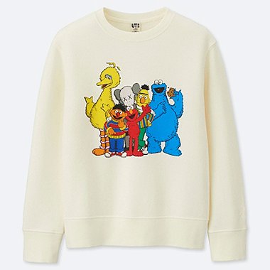 KIDS KAWS X SESAME STREET SWEATSHIRT