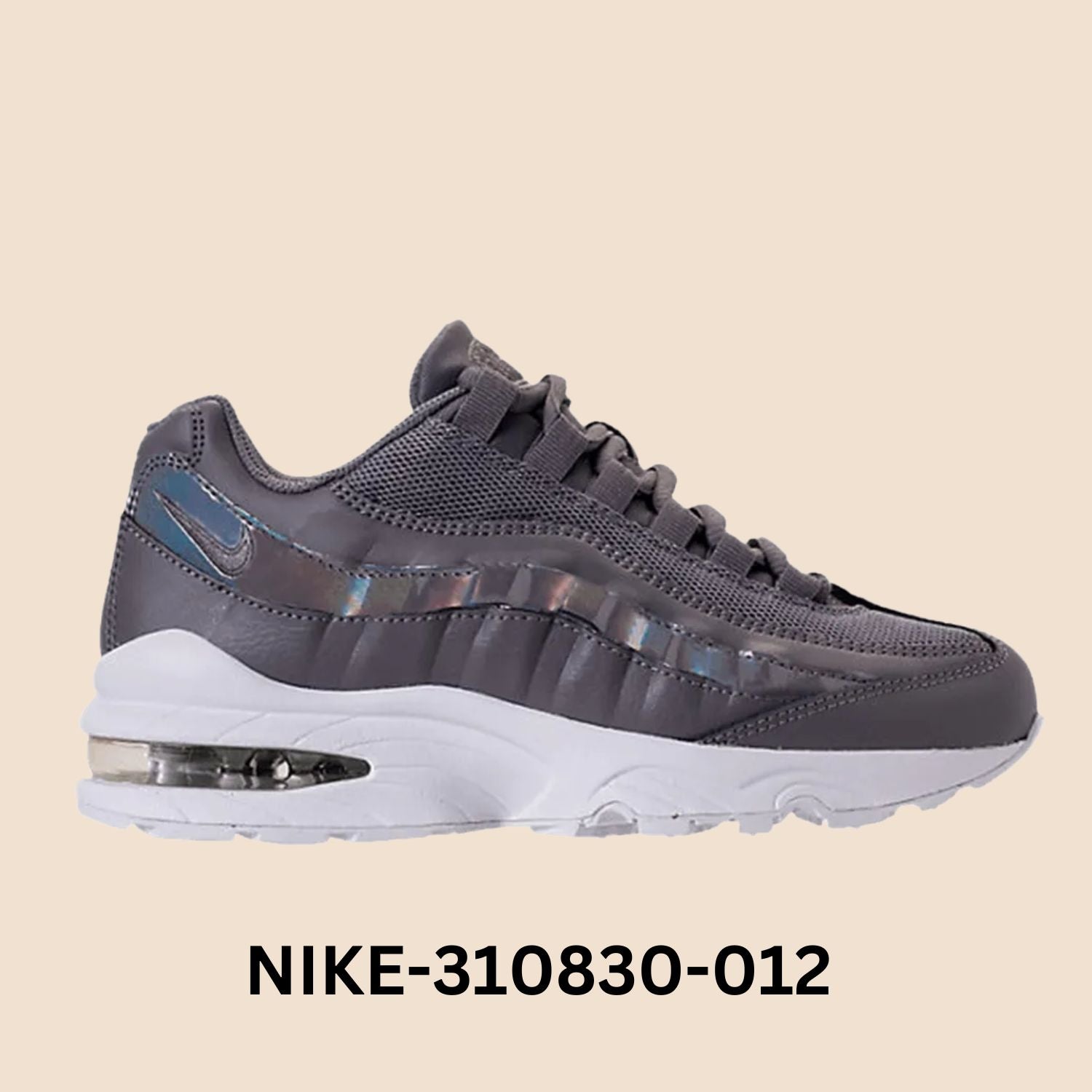 NIKE Air Max '95 Le 'GUNSMOKE' Grade School Style# 310830-012