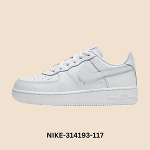Nike Air Force 1 "White" Pre School Style# 314193-117