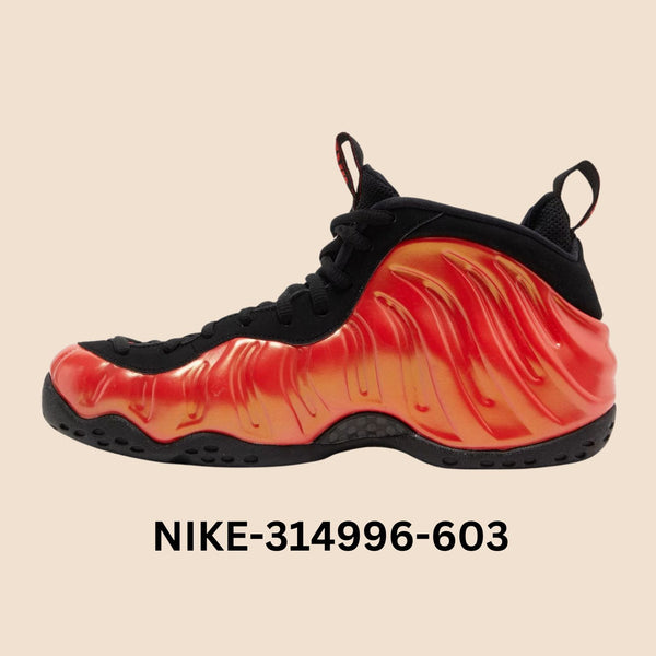 Nike Air Foamposite One  "Habanero Red" Men's Style# 314996-603