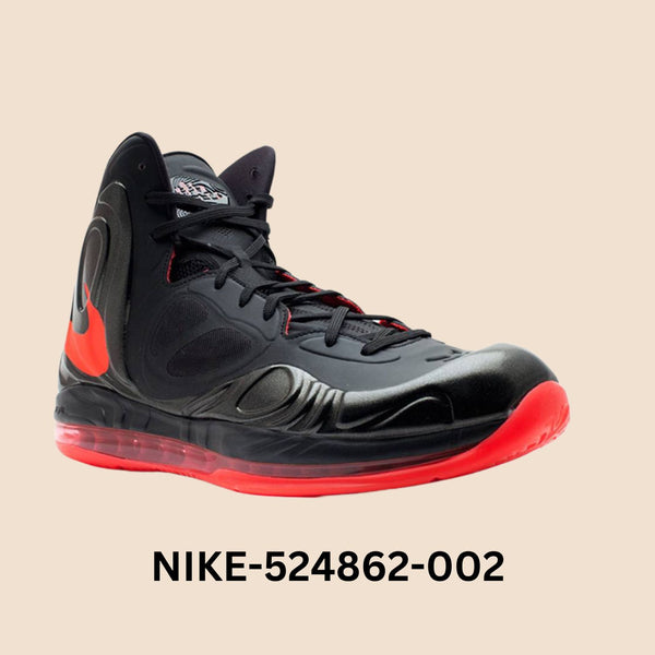 Nike Air Max Hyperposite "BLACK CRIMSON" Men's Style# 524862-002