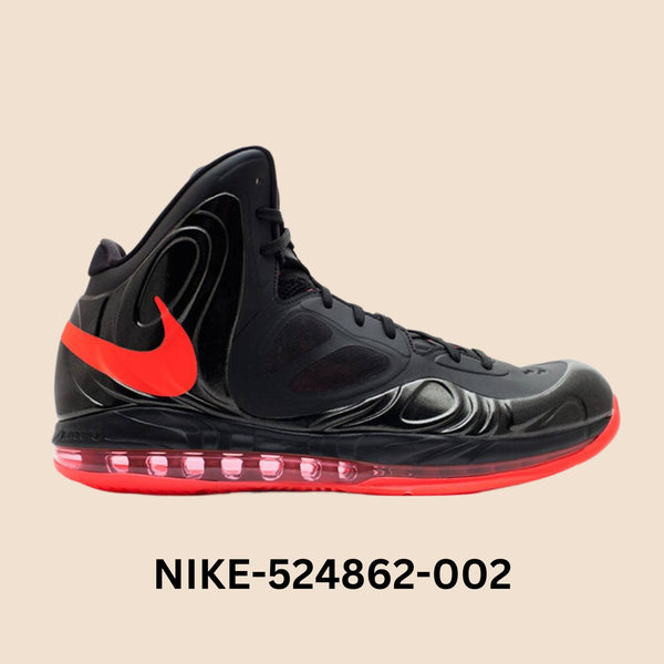 Nike Air Max Hyperposite "BLACK CRIMSON" Men's Style# 524862-002