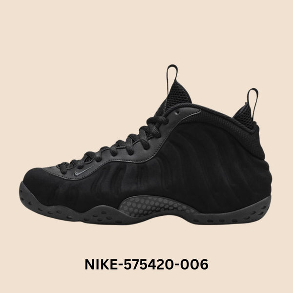 Nike Air Foamposite One PRM "Triple Black" Men's Style# 575420-006