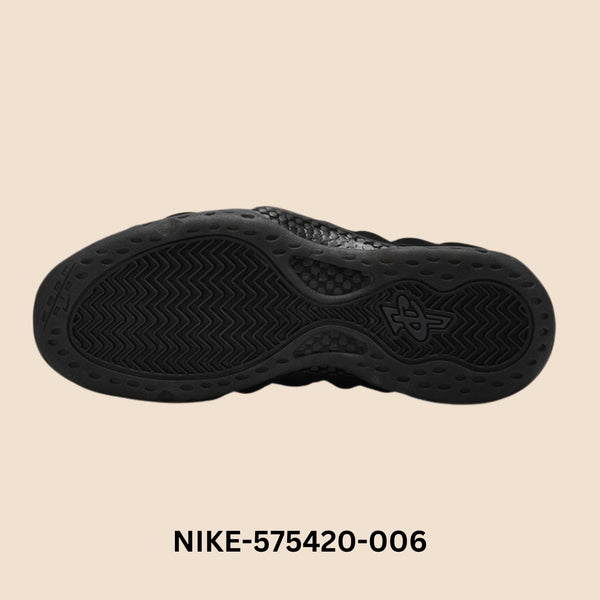 Nike Air Foamposite One PRM "Triple Black" Men's Style# 575420-006