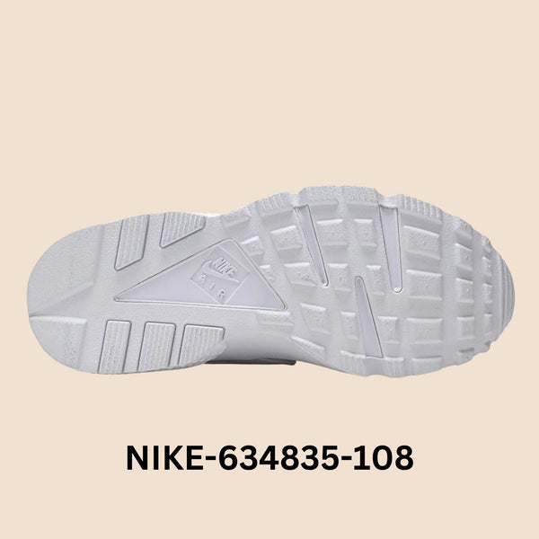 Nike Air Huarache Run "Triple White" Women's Style# 634835-108