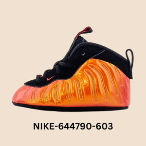 Nike Little Posite One Habanero Red Crib Style# 644790-603
