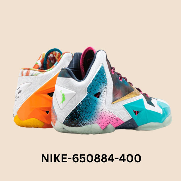 Nike Lebron 11 Premium "WHAT THE LEBRON" Men's Style# 650884-400