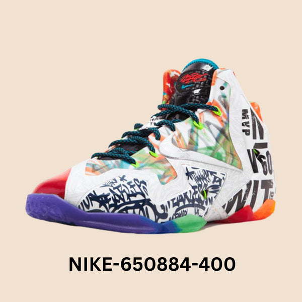 Nike Lebron 11 Premium "WHAT THE LEBRON" Men's Style# 650884-400