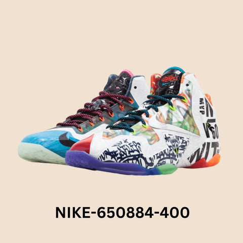 Nike Lebron 11 Premium "WHAT THE LEBRON" Men's Style# 650884-400