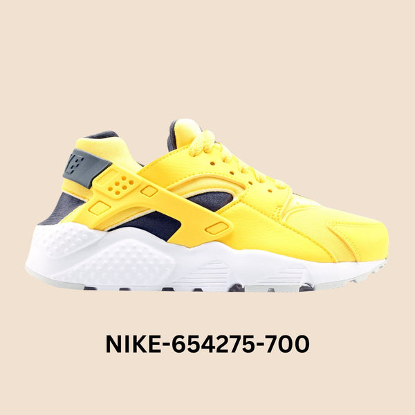 Nike Huarache Run "YELLOW" Grade School Style# 654275-700