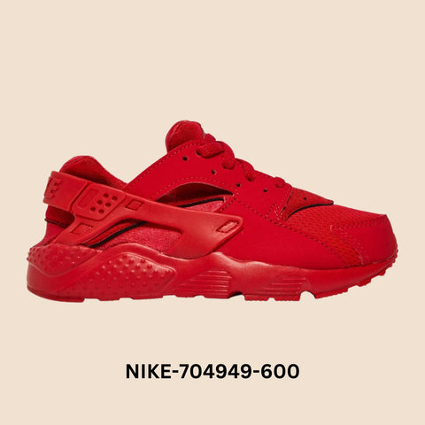Nike Huarache Run "University Red" Pre School Style# 704949-600