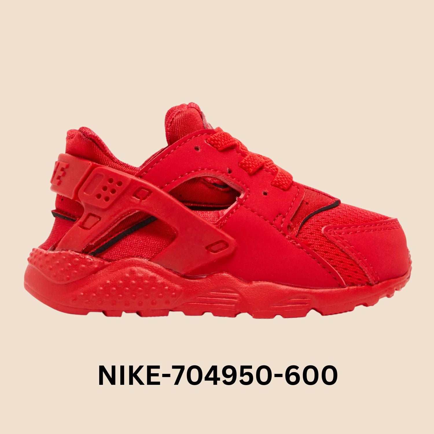 Nike Huarache Run "Triple Red" Toddler Style# 704950-600