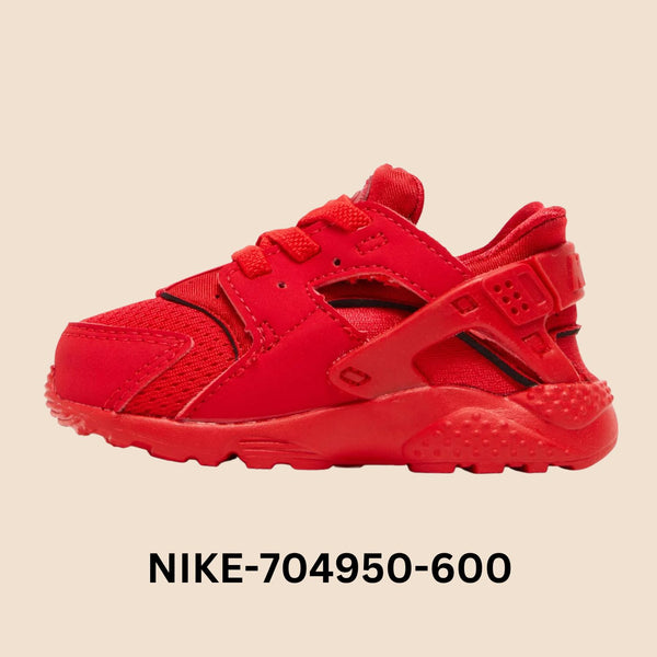 Nike Huarache Run "Triple Red" Toddler Style# 704950-600