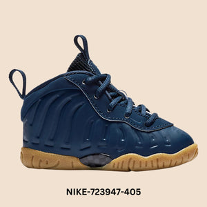 Nike Little Posite One  MIDNIGHT NAVY Toddlers Style# 723947-405